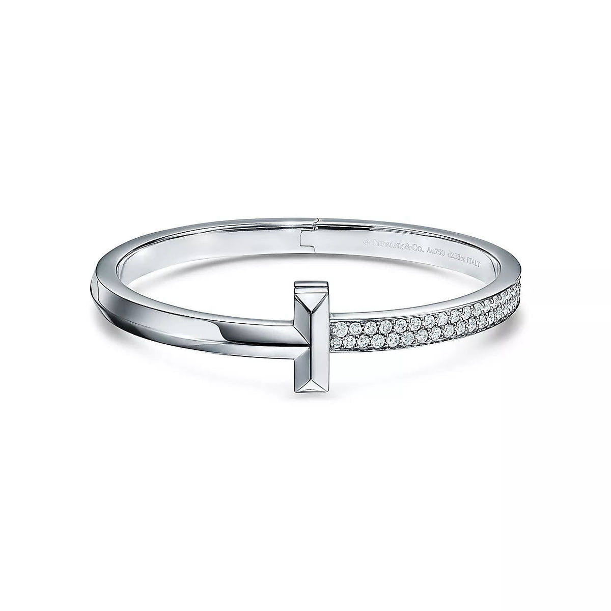 [⭐Luxery Jewels]WIDE DIAMONDS HINGED BANGLE