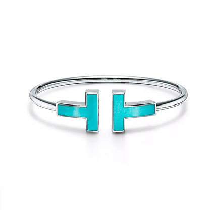[⭐Luxery Jewels] T-ARMBAND 1,8 MM TÜRKIS