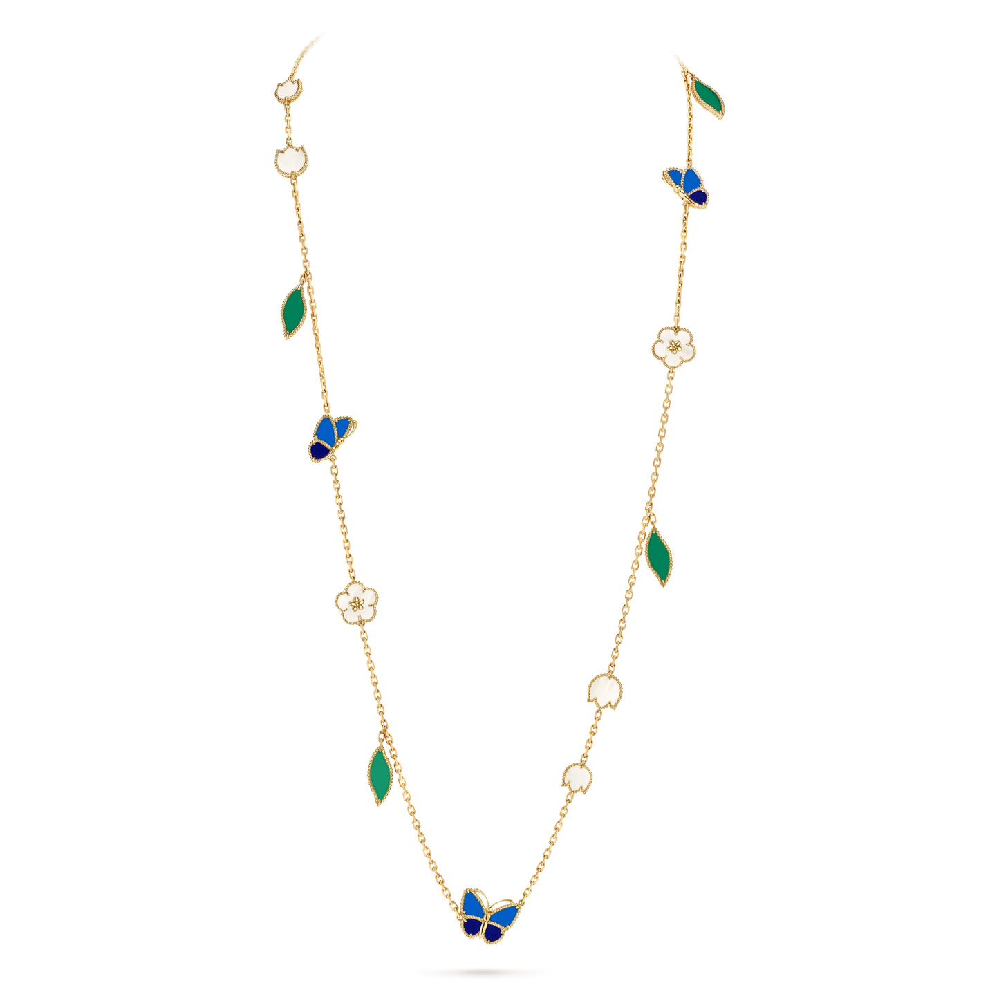 [Luxery] 2026 NEW CLOVER 15 MOTIFS LUCKY NECKLACE