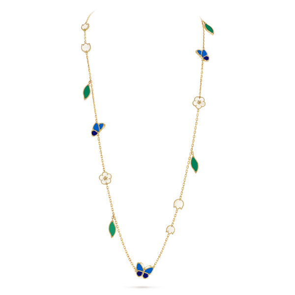 [⭐Luxery] 26 NEW CLOVER 15 MOTIFS LUCKY NECKLACE