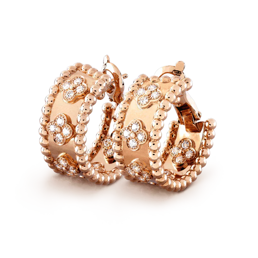 [Luxery]PERLEE DIAMOND EARRINGS