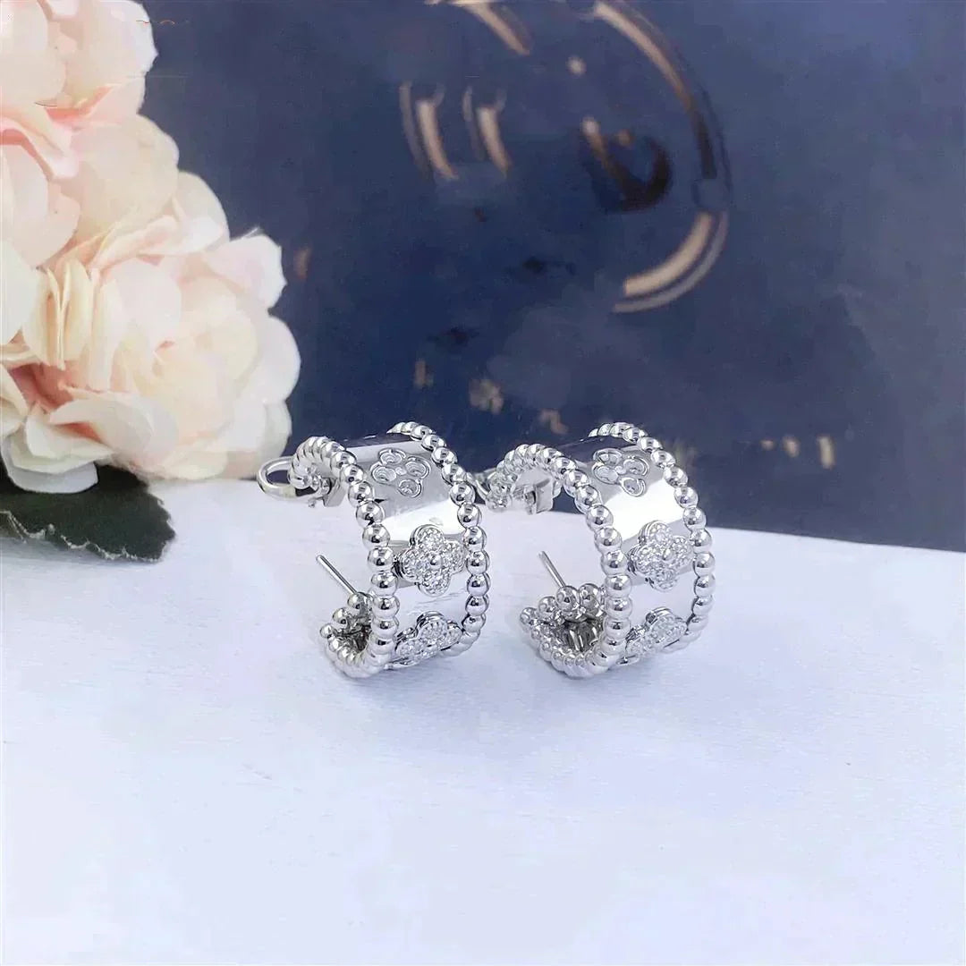[Luxery]PERLEE DIAMOND EARRINGS