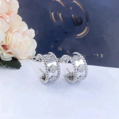 [Luxery]PERLEE DIAMOND EARRINGS