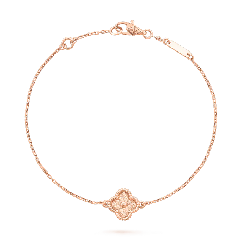 [Luxery]CLOVER SINGLE FLOWER BRACELET