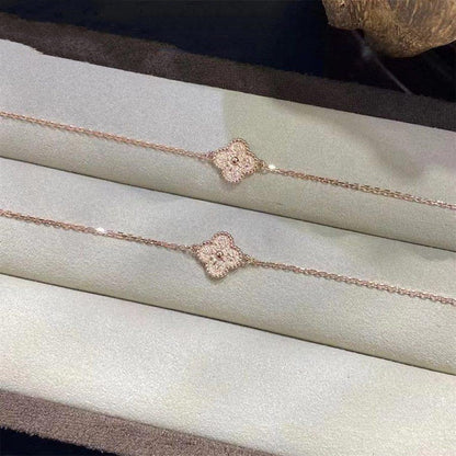 [Luxery]CLOVER SINGLE FLOWER BRACELET