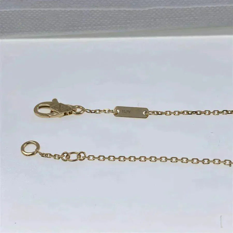 [Luxery]CLOVER  CARNELIAN SINGLE FLOWER BRACELET
