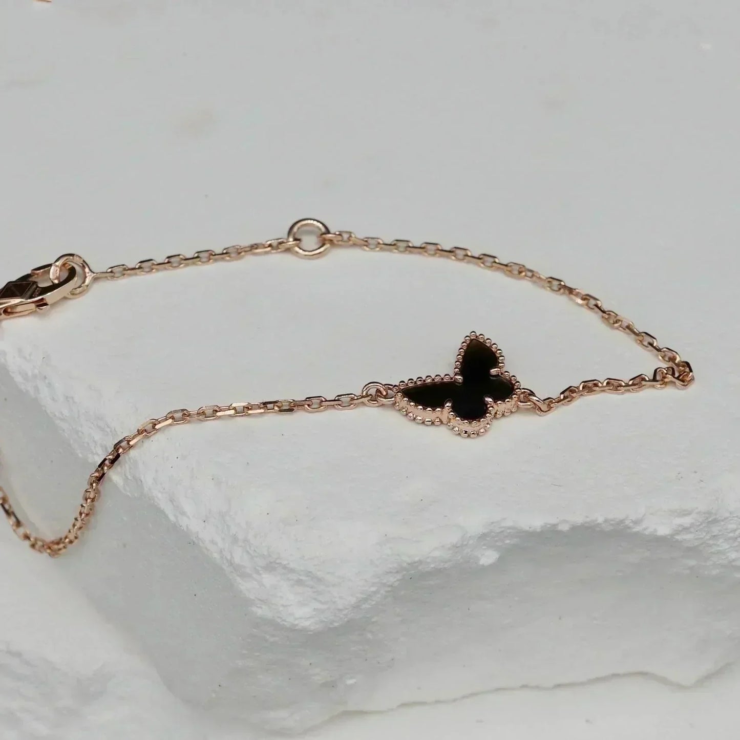 [Luxery]BUTTERFLY ONYX  BUTTERFLY BRACELET