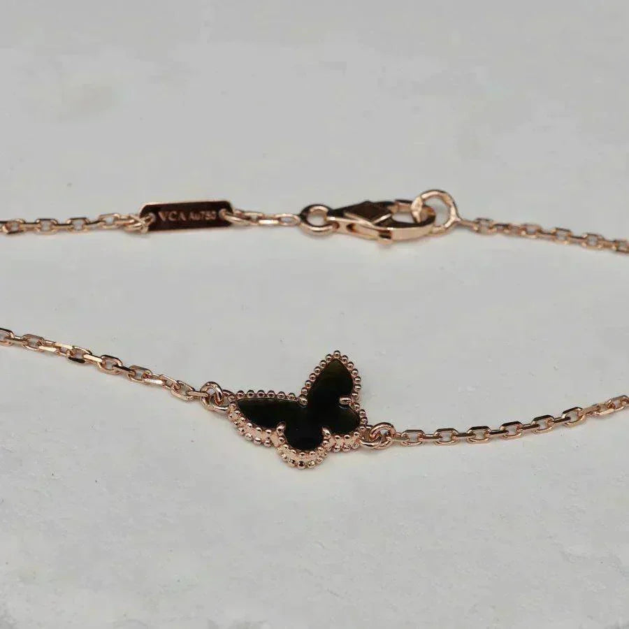 [Luxery]BUTTERFLY ONYX  BUTTERFLY BRACELET