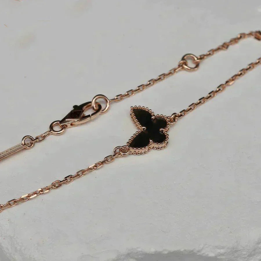 [Luxery]BUTTERFLY ONYX  BUTTERFLY BRACELET