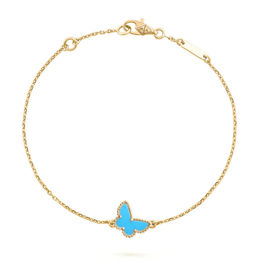 [Luxery]BUTTERFLY TURQUOISE BUTTERFLY BRACELET