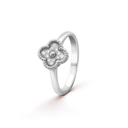 [Luxery]CLOVER DIAMOND RING