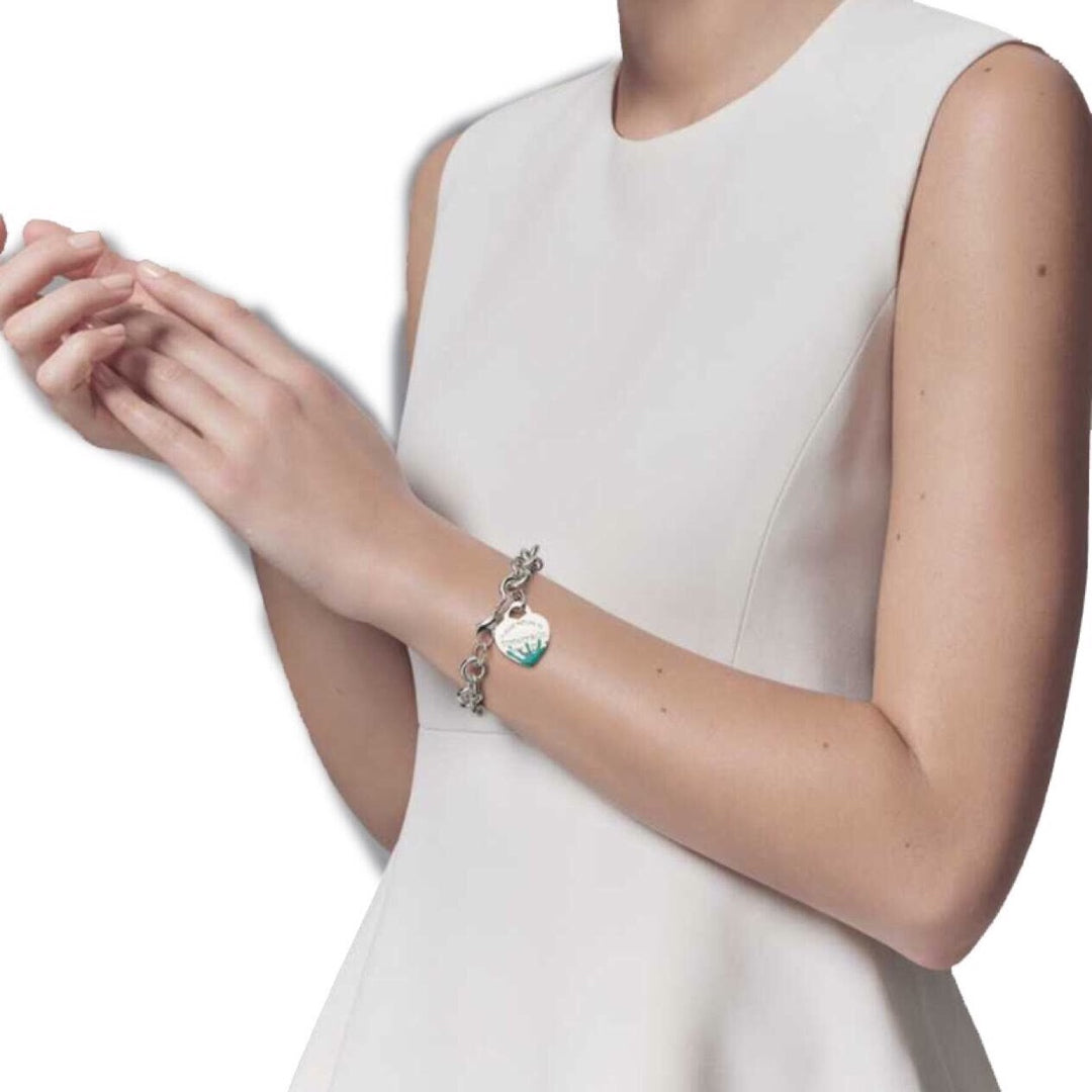 [⭐Luxery Jewels]リターントゥティファニー ハートタグ ブレスレット（シルバー）