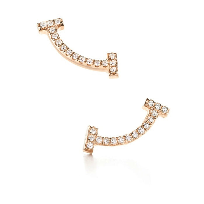 [⭐Luxery Jewels]SMILE DIAMOND EARRINGS