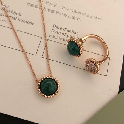 [Luxery]PERLEE COULEURS DIAMOND ROSE GOLD BETWEEN THE FINGER RING