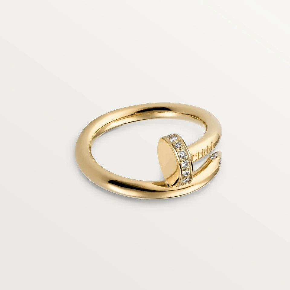 [Luxery]JUSTE RING 2.65MM GOLD DIAMOND